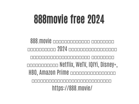 888movie|Iba pa.